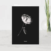 Happy 13e Jubileum Kaart Wildflower Lover Vrouw (Achterkant)