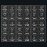 HAPPY 16th BIRTHDAY; Art Deco Style met aangepaste Cadeaupapier<br><div class="desc">Dit luxe tijdperk van 1920/1930s inspireerde het kunstdecostijlverjaardagsontwerp van de kunstdecostijl en kenmerkt het bericht "HAPPY 16TH BIRTHDAY", samen met een aanpasbare ontvankelijke naam. Het getal "16th" heeft een fancy geordend opmaakgetal en er is ook een grens met meerdere regels rond de verjaardagsgroet. Dit pakpapier kan gebruikt worden bij het...</div>