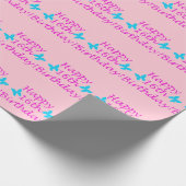 Happy 16th Birthday Cadeaupapier (Hoek)