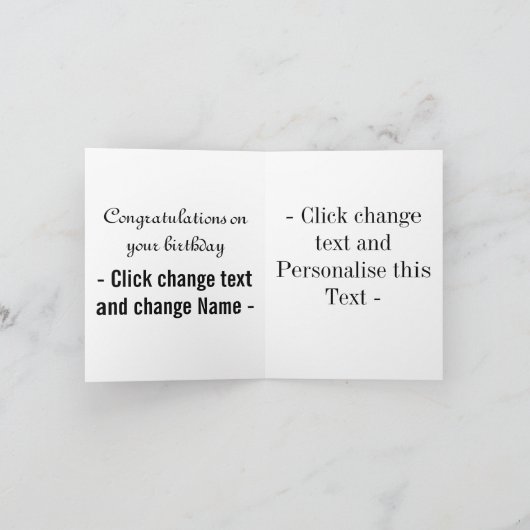 Happy 16th Birthday Great Black and blue boy Kaart (Binnen)