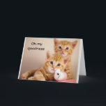 HAPPY **16th BIRTHDAY * * ZEGT SWEET KATTEN Kaart<br><div class="desc">BEDANKT VOOR OPSLAG MET 1 VAN MIJN 8 STORES!</div>