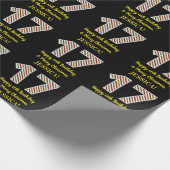 Happy 17th Birthday & Merry Kerstmis, aangepaste n Cadeaupapier (Hoek)