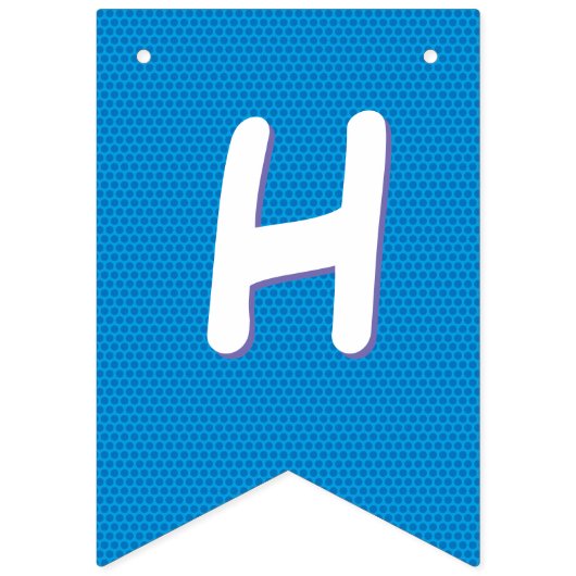 HAPPY 18 BIRTHDAY Comic Book Pop Art Vlaggetjes (Tweede vlag)