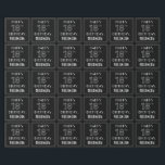 HAPPY 18th BIRTHDAY; Art Deco Style met aangepaste Cadeaupapier<br><div class="desc">Deze luxe Raring Twenties-tijdperk inspireerde de verjaardag van de kunstdecostijl met het thema inpakpapier en bevat het bericht "HAPPY 18TH BIRTHDAY", plus een persoonlijke naam van de geadresseerde. Het aantal "18th"heeft een fancy lijnverschijning, en er is ook een multi-line grens rond het bericht van de verjaardagsgroet. Dit pakpapier kan gebruikt...</div>