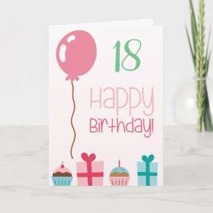 Happy 18th Birthday Kaart