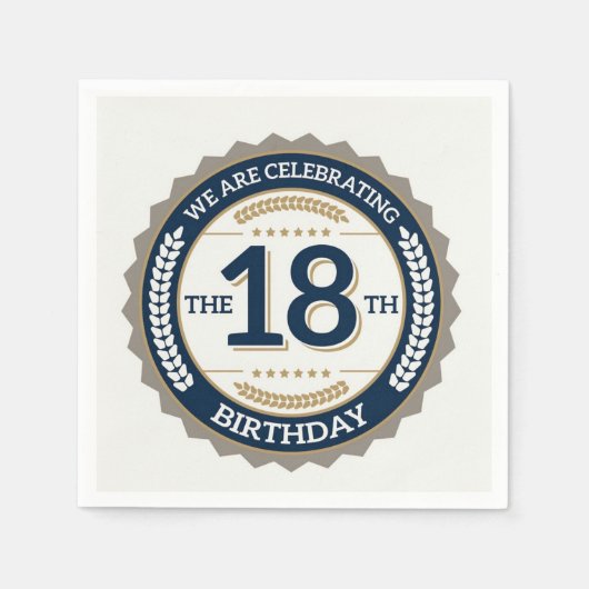 Happy 18th Birthday Servet (Voorkant)