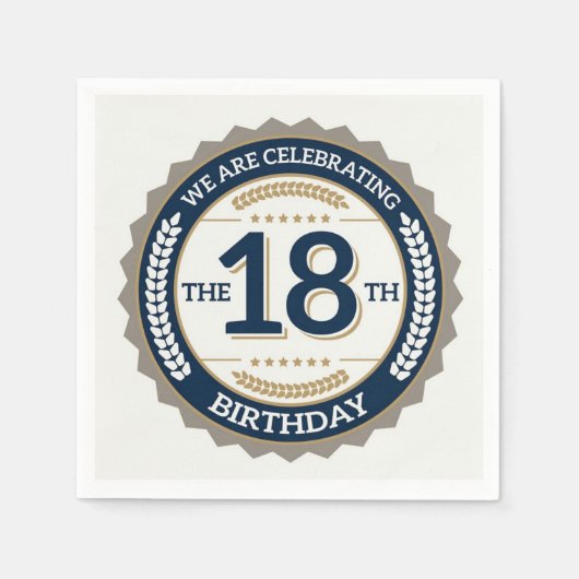 Happy 18th Birthday Servet (Voorkant)