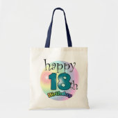 Happy 18th Birthday Tote Bag (Voorkant)