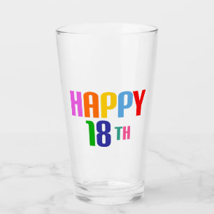 Happy 18th glas