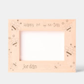 Happy 1st Bee-Day Gepersonaliseerd Gegraveerde Lijstjes (Voorkant)