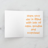 Happy 1st Birthday Kaart (Binnen)