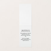 Happy 1st Birthday - Kaart voor kinderen (Binnenkant ongevouwen)