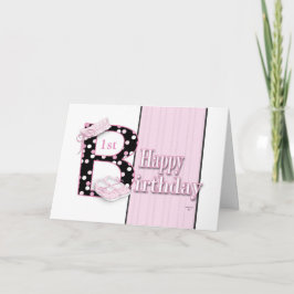 Happy 1st Birthday Princess Kaart