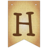 Happy 1st Birthday Pumpkin Vlaggetjes (Tweede vlag)