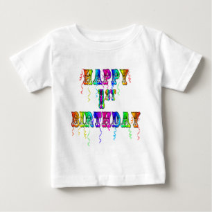 Happy 1st Birthday T-Shirt en