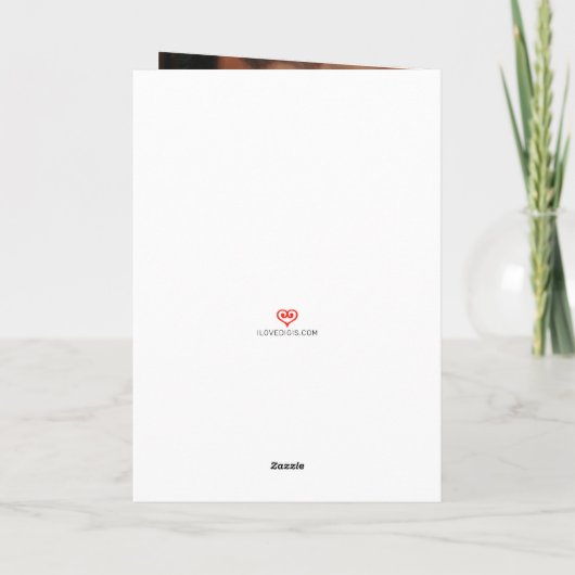 Happy 1st Elegant Script 2 Foto Feestdagen Kaart (Achterkant)