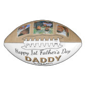 Happy 1st Father's Day Dad Keepomwille 3 Foto American Football (Voorkant)
