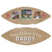 Happy 1st Father's Day Dad Keepomwille 3 Foto American Football (Panelen)