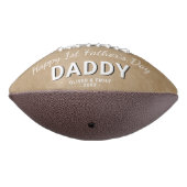 Happy 1st Father's Day Dad Keepomwille 3 Foto American Football (Gedraaid 270)