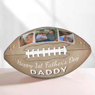 Happy 1st Father's Day Dad Keepomwille 3 Foto American Football