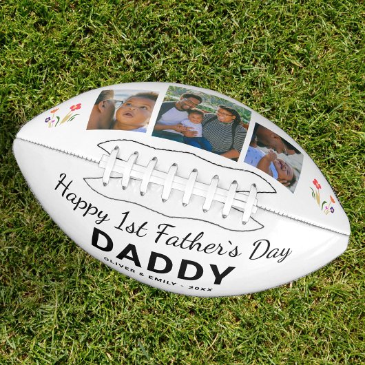 Happy 1st Father's Day Dad Keepomwille 3 Foto American Football