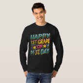 Happy 1st Grade On Pi Day Math Teachers and Kids T-shirt (Voorkant volledig)