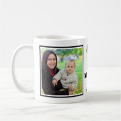 Happy 1st Moederdag 2 Photo Collage Koffiemok (Links)