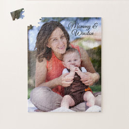 Happy 1st Moederdag Aangepaste Foto Puzzle Legpuzzel