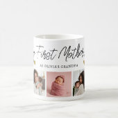 Happy 1st Moederdag als Grandma 5 Photo Collage Koffiemok (Center)