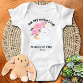 Happy 1st Moederdag Baby Bodysuit