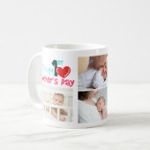 Happy 1st Moederdag Custom Photo Mok (Voorkant links)