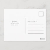 Happy 1st Moederdag Cute New Mam Briefkaart (Achterkant)