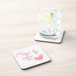 Happy 1st Moederdag op een Bier Onderzetter