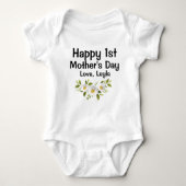 Happy 1st Mothers Day Shirt (Voorkant)