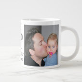 Happy 1st Vaderdag 2021 Best Dad Ever Photo Grote Koffiekop (Rechts)