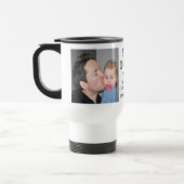 Happy 1st Vaderdag 20XX Best Pap Ever Photo Reisbeker (Links)