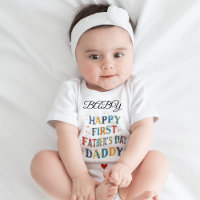 Happy 1st Vaderdag, Daddy Heart / Aangepaste naam