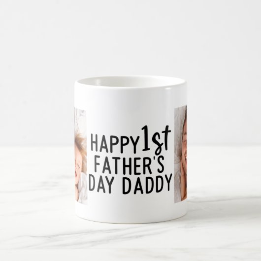 Happy 1st Vaderdag| Mok fotokoffie (Center)