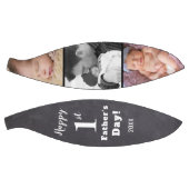 Happy 1st Vaderdag New Dad 3 Photo Collage Basketbal (Panelen)