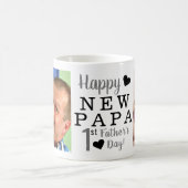 Happy 1st Vaderdag New Papa Foto   Koffiemok (Center)