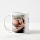 Happy 1st Vaderdag Photo Coffee Mok (Links)