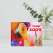 Happy 2009-Briefkaart Briefkaart (Staand voorkant)