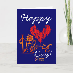 HAPPY 2009 LOVE DAY Kaart