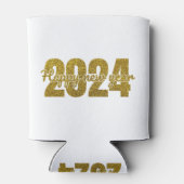 Happy 2024 T-shirt Blikjeskoeler (Achterkant)