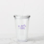 Happy 2026 acryl drinkbeker (Achterkant)
