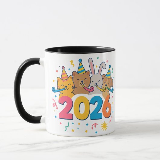 Happy 2026 Animal Mug Mok (Links)