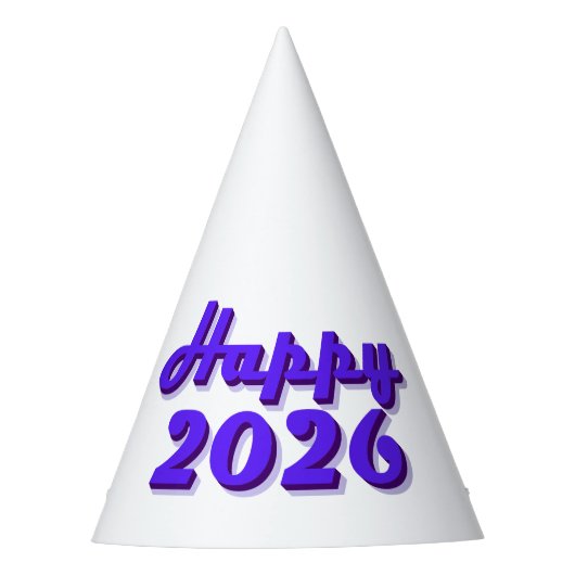Happy 2026 feesthoedjes (Voorkant)