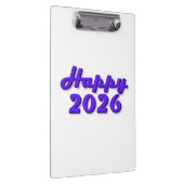 Happy 2026 klembord (Rechts)