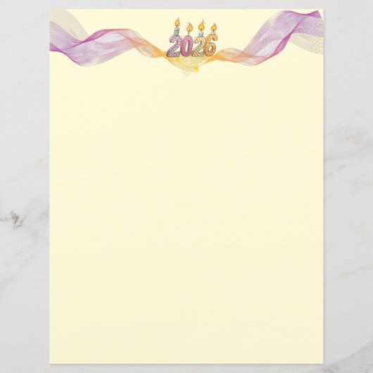 Happy 2026 New Year Paper (Achterkant)