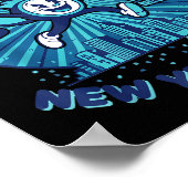 Happy 2026 New Year's Eve Celebration Design  Poster (Hoek)